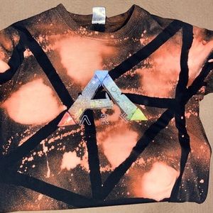 Acid wash t-shirt